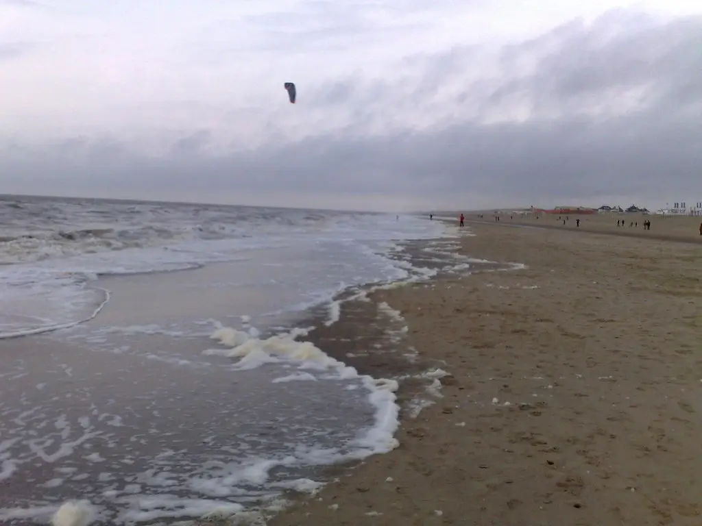 noordwijk beach, netherlands
