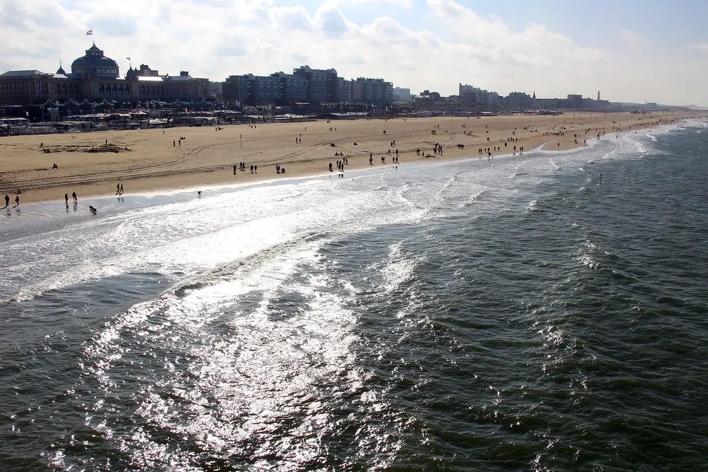 scheveningen beach, netherlands