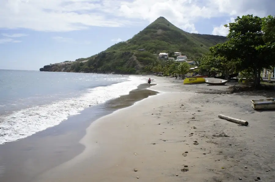 petit anse, martinique, kitesurfing