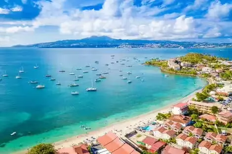 Les Trois-Îlets, martinique, kitesurfing