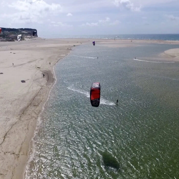 Lagoa de Óbidos kitesurfing