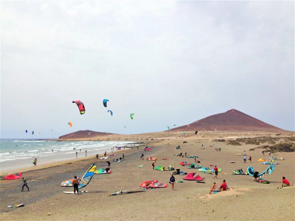 El Médano kitesurfing