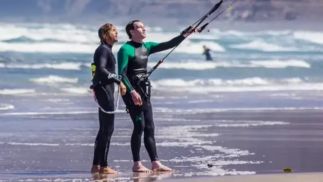 learn kitesurfing